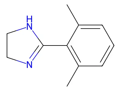 2-Imidazoline, 2-(2,6-xylyl)- structure