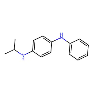 N-isopropyl-N'-phenyl-p-phenylenediamine structure
