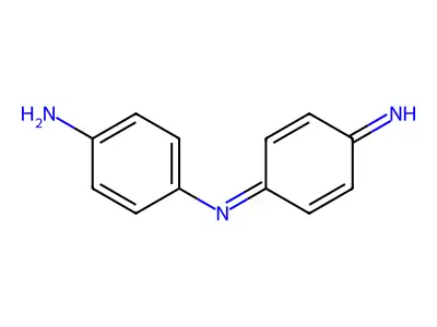 4-[(4-Iminocyclohexa-2,5-dien-1-ylidene)amino]aniline structure