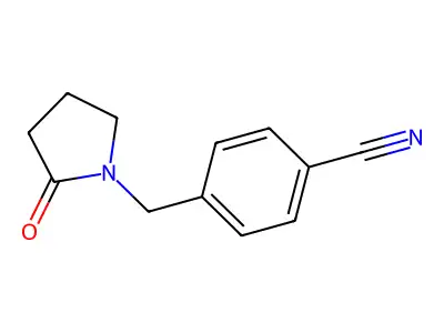 4-((Pyrrolidin-1-yl)methyl)benzonitrile structure