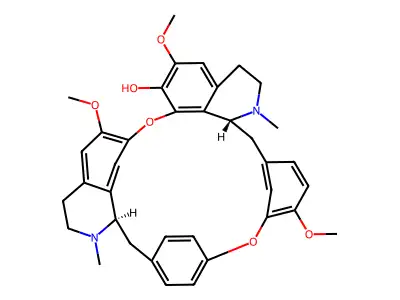 6,6',12-Trimethoxy-2,2'-dimethylberbaman-7-ol (1'beta)- structure