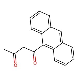 1-(Anthracen-9-yl)butane-1,3-dione structure