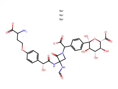Formadicin A disodium dihydrate structure