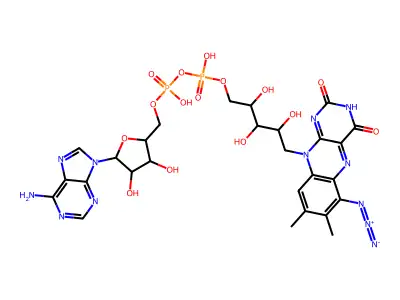 6-Azido-fad structure