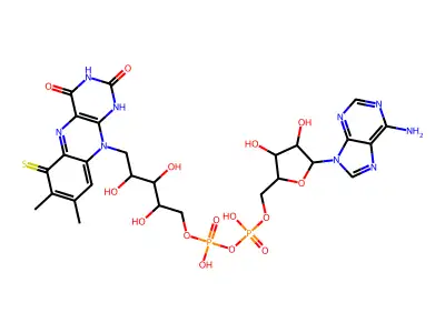6-Mercapto-fad structure