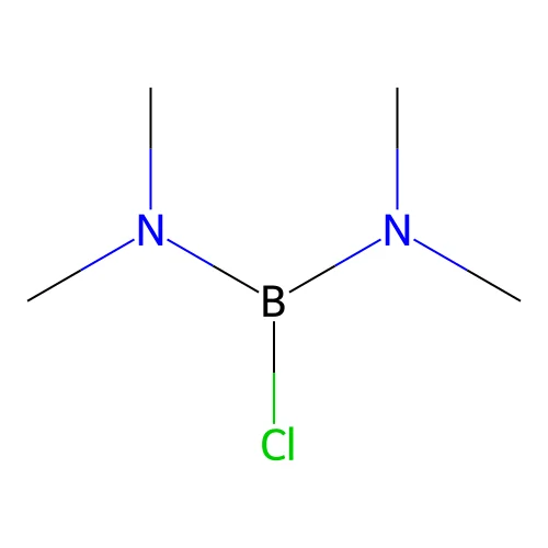1-Chloro-N,N,N',N'-tetramethylboranediamine structure