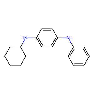 N1-Cyclohexyl-N4-phenyl-1,4-benzenediamine structure