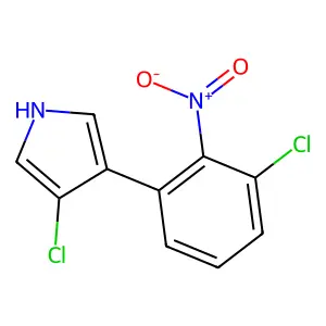 Pyrrolnitrin structure