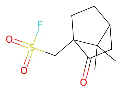 {7,7-Dimethyl-2-oxobicyclo[2.2.1]heptan-1-yl}methanesulfonyl fluoride structure