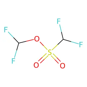 Difluoromethyl difluoromethanesulfonate structure