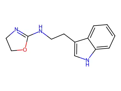 N-(4,5-Dihydro-2-oxazolyl)-1H-indole-3-ethanamine structure