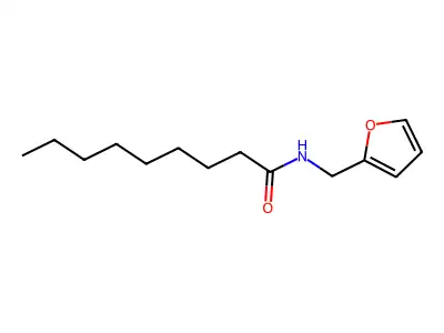 Nonanamide, N-(2-furfuryl)- structure