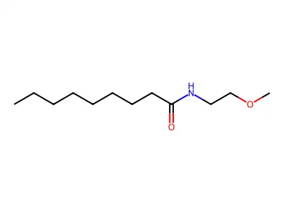 Nonanamide, N-(2-methoxyethyl)- structure