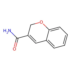 Delta(3)-chromene-3-carboxamide structure