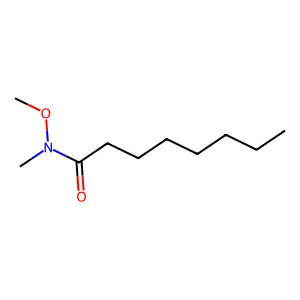 Octanohydroxamic acid, N-methyl-, methyl ester structure