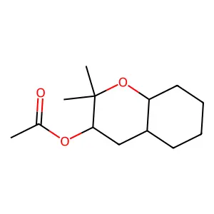 (3S,4aR,8aS)-2,2-Dimethyl-3,4,4a,5,6,7,8,8a-octahydrochromen-3-yl acetate structure