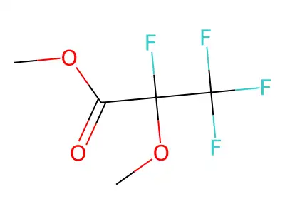 Methyl 2-methoxytetrafluoropropionate structure