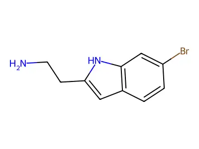 2-(6-bromo-1H-indol-3-yl)ethanamine structure