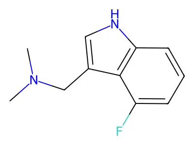 4-Fluorogramine structure