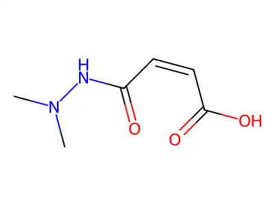 4-(2,2-Dimethylhydrazinyl)-4-oxobut-2-enoic acid structure