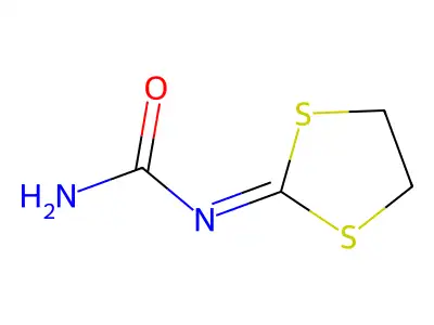 (1,3-Dithiolan-2-ylidene)urea structure