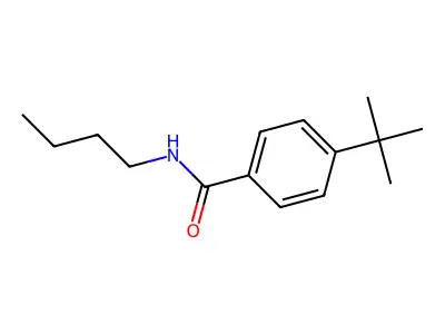 N-Butyl-4-(1,1-dimethylethyl)benzamide structure