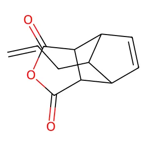 7-Allylbicyclo(2.2.1)hept-5-ene-2,3-dicarboxylic anhydride structure