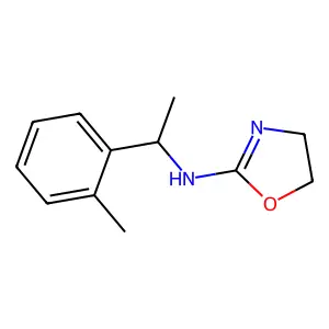 2-Oxazoline, 2-(alpha,o-dimethylbenzylamino)- structure