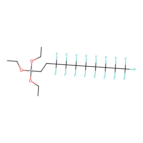 1H,1H,2H,2H-Perfluorodecyltriethoxysilane structure