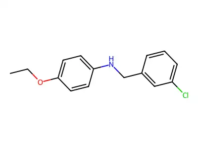 N-(3-Chlorobenzyl)-4-ethoxyaniline structure