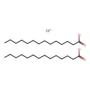 Tetradecanoic acid, cadmium salt (2:1) structure