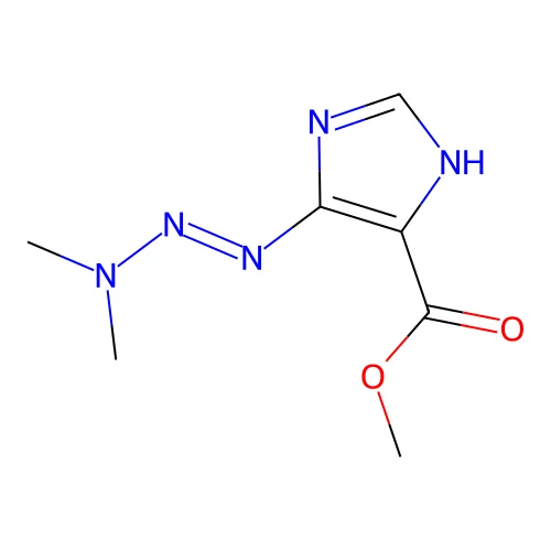 1H-Imidazole-4-carboxylic acid, 5-(3,3-dimethyl-1-triazen-1-yl)-, methyl ester structure
