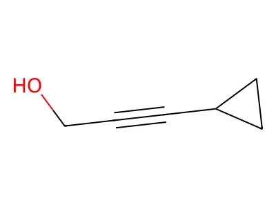 3-Cyclopropylprop-2-yn-1-ol structure