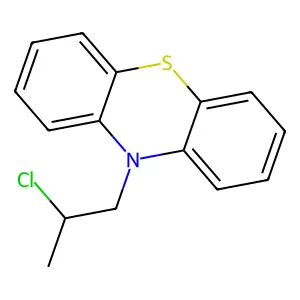 Phenothiazine, 10-(2-chloropropyl)- structure