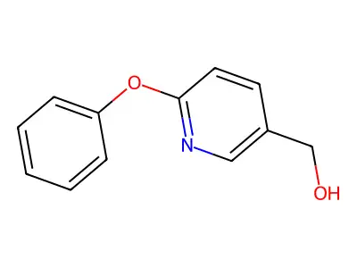 (6-Phenoxypyridin-3-yl)methanol structure