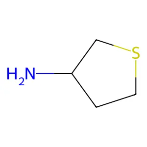 Thiolan-3-amine structure