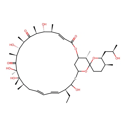 21-Hydroxyoligomycin A structure