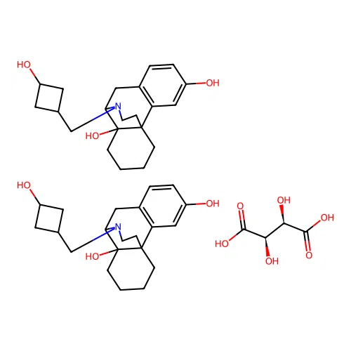 Hydroxybutorphanol tartrate structure