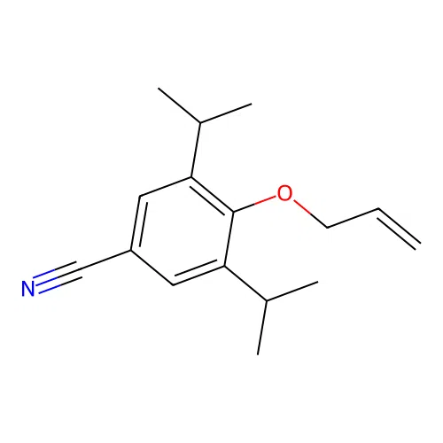 4-(Allyloxy)-3,5-diisopropylbenzonitrile structure