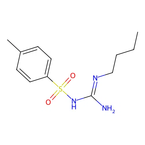 2-Butyl-1-(4-methylphenyl)sulfonylguanidine structure