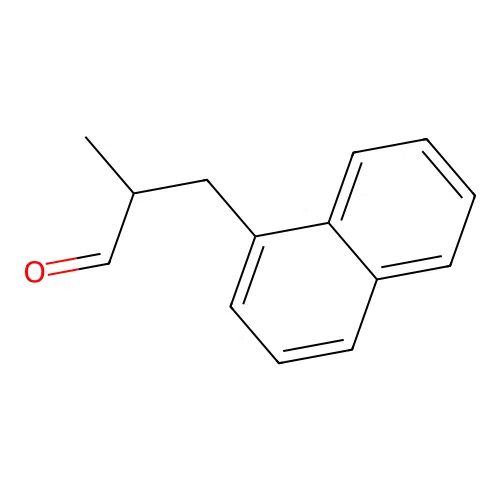 2-Methyl-3-naphthalen-1-ylpropanal structure