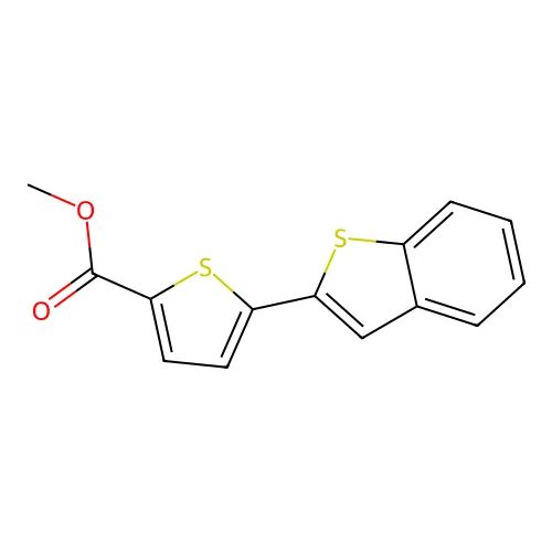 Methyl 5-(1-benzothien-2-yl)-2-thiophenecarboxylate structure
