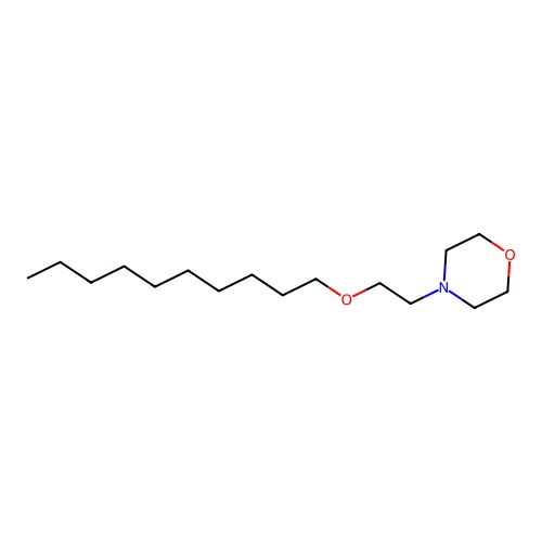 4-[2-(Decyloxy)ethyl]morpholine structure