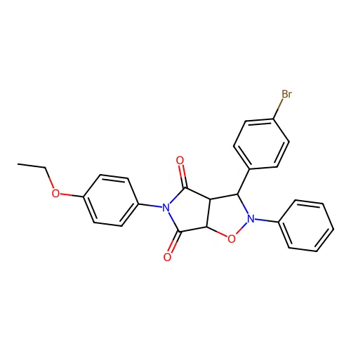 C25H21BrN2O4 structure