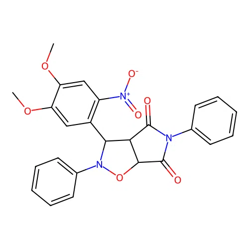 C25H21N3O7 structure