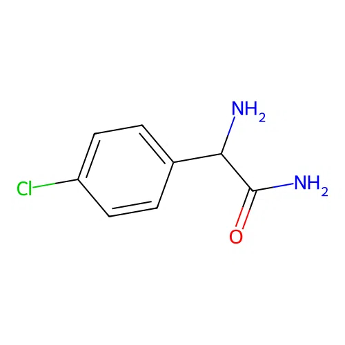 2-(Para-chlorophenyl)glycineamide structure