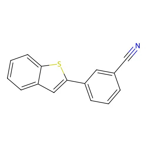 3-(1-Benzothiophen-2-yl)benzonitrile structure