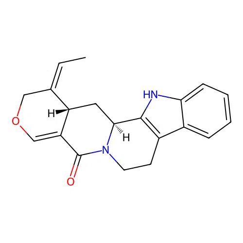 Nauclefiline structure