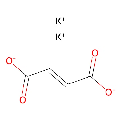 Potassium fumarate structure