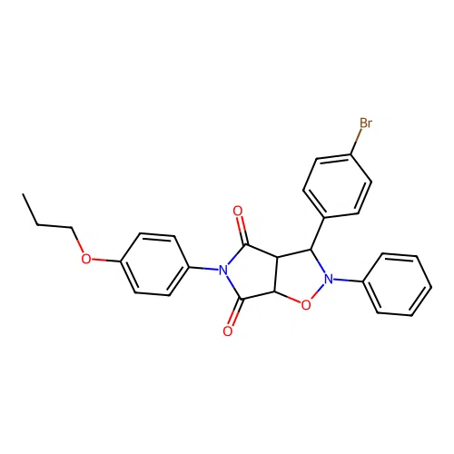 C26H23BrN2O4 structure